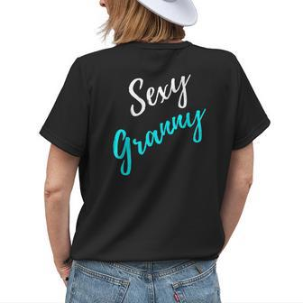 Sexy Granny Family Grandma Women's T-shirt Back Print | Mazezy