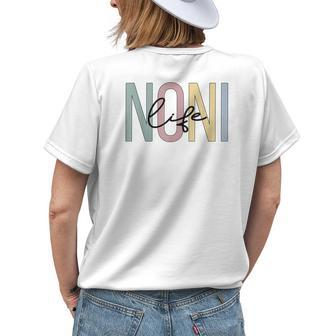 Noni Life Noni Grandma Boho Noni Grandmother Women's T-shirt Back Print | Mazezy CA