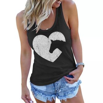 Horse Lover Gifts For Girls Equestrian Cowgirl Vintage  Women Flowy Tank