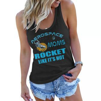 Aerospace Engineer Mom Aeronautics Space Rocket Scientist Women Flowy Tank - Seseable