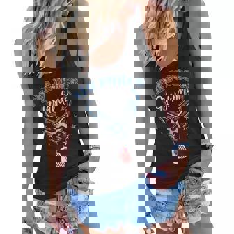 Airforce Grandma For Womencool Gifts For Grandmas Women Flowy Tank | Mazezy