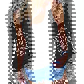 Area And Perimeter Math Teacher Mathematics Funny Math Women Flowy Tank | Mazezy