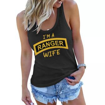 Army Ranger Wife Women Flowy Tank | Mazezy