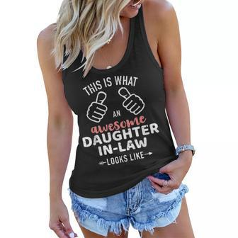 Awesome Daughter-In-Law Looks Like From Mother-In-Law Women Flowy Tank | Mazezy