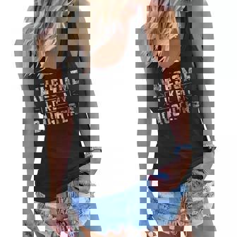 Awesome Like My Daughter Fathers Day Men Funny Gift Women Flowy Tank | Mazezy