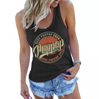 Best Poppop Ever Funny Xmas Dad Papa Grandpa Christmas Gifts Gift For Mens Women Flowy Tank | Mazezy
