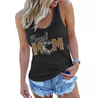 Bleached Band Mom - Marching Band Mom Mothers Day Christmas Women Flowy Tank - Thegiftio