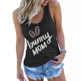 Bunny Mom Shirt Mothers Day Funny Bunnies Rabbit Gifts Women Flowy Tank | Mazezy