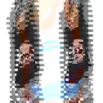 Chicago House Music Vintage Skyline Dj Gift Women Flowy Tank - Thegiftio
