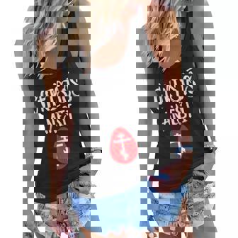 Christos Anesti Greek Easter Red Egg Tsougrisma Tapping Game Women Flowy Tank | Mazezy