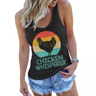 Cool Chicken Whisperer For Men Women Chicken Lover Farmer Women Flowy Tank - Seseable