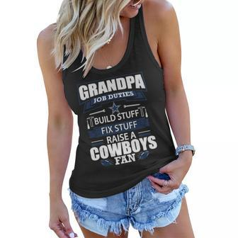 Cowboys Grandpa V2 T-Shirt Cowboys Grandpa V2 Hoodies Women Flowy Tank - Thegiftio UK