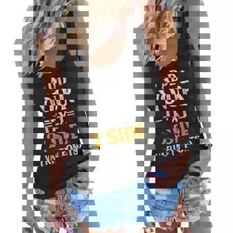 Custom Idea Two Side Add Text Ultra Soft For Men & Women Women Flowy Tank | Mazezy