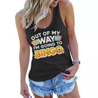 Cute Bingo For Men Women Las Vegas Bingo Lovers & Players Women Flowy Tank | Mazezy