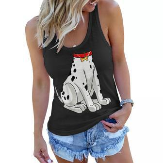 Dalmatian Costume Halloween Dog Print Men Women Kids Women Flowy Tank - Thegiftio UK