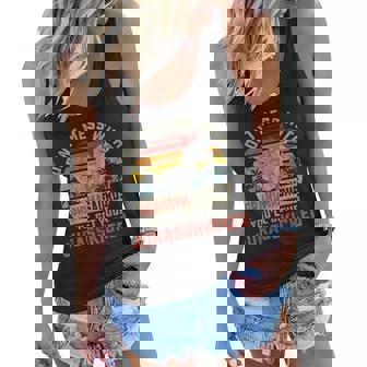 Dont Mess With Grandmasaurus Youll Get Jurasskicked Grandma Women Flowy Tank | Seseable CA