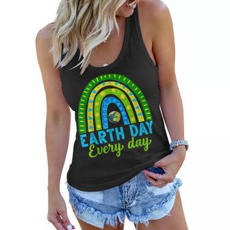 Earth Day Save Our Home Plant More Trees Go Planet Women Flowy Tank | Mazezy