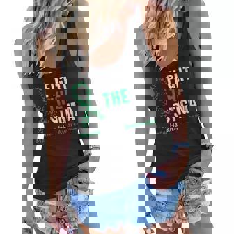 Fight The Stigma Mental Health Awareness Gift For Womens Women Flowy Tank - Thegiftio