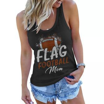 Flag Football Mom Proud Mom Of Ballers Fathers Day Women Flowy Tank - Seseable