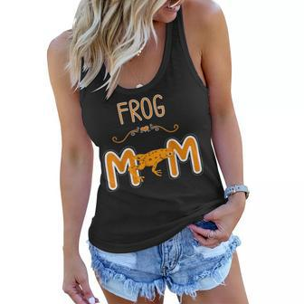 Frog Mom Outfit Costume Mommy Mothers Day Gift Toad Frog Women Flowy Tank - Seseable