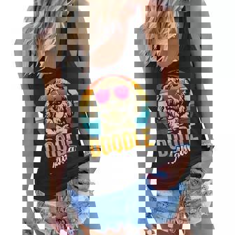 Funny Doodle Mama Goldendoodle Mom Goldendoodle Women Flowy Tank - Thegiftio