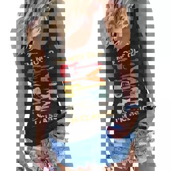 Funny Guitar Design For Men Women Guitarist Guitar Lovers Women Flowy Tank | Mazezy