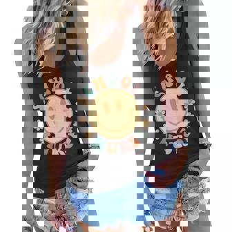 Funny School Nurse Graphic Tops Back To School Women Flowy Tank | Mazezy