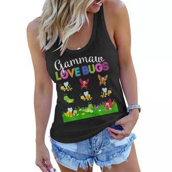 Gammaw Love Bugs Funny Mother Day Gift For Gammaw Women Flowy Tank - Seseable