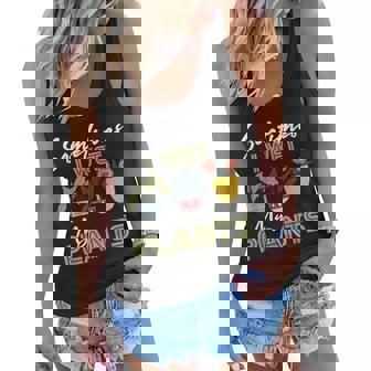 Gardening Flower Garden Gardener I Wet My Plants Women Flowy Tank | Mazezy