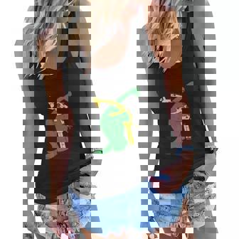 Giraffe Dinosaur Hug Love Dino Animals Safari Halloween Gift Shirt Women Flowy Tank - Thegiftio