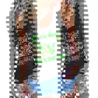 Gnome Preschool Teachers Love Shenanigans St Patricks Day Women Flowy Tank - Thegiftio