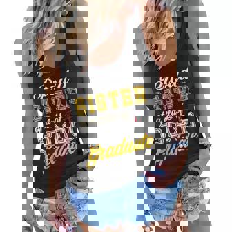 Graduation Gifts Proud Sister Of A Class Of 2020 Graduate Women Flowy Tank | Mazezy