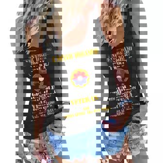 Grumpy Old 9Th Infantry Division Veteran Day Funny Christmas Women Flowy Tank | Mazezy