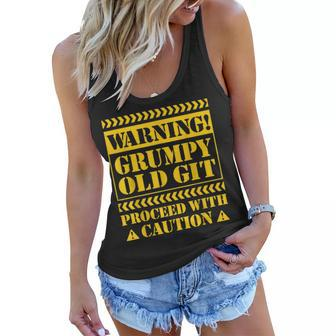 Grumpy Old Git T For Men Funny Sarcastic Fathers Day Gift For Mens Women Flowy Tank | Mazezy UK