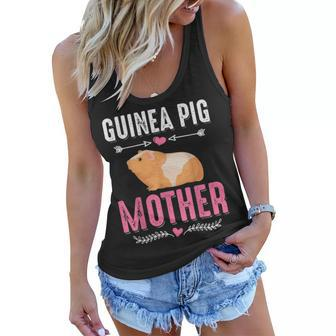 Guinea Pig Mother Rodent Pet Love Women Flowy Tank - Seseable