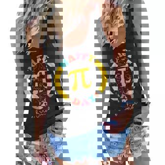 Happy Pi Day Be Irrational Math Teacher Kids Student Women Flowy Tank | Mazezy