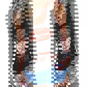 Homemade Jam Canning Jelly Canner Being A Grandma Is My Jam Women Flowy Tank | Mazezy