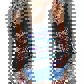 I Am An Autism Nana I Cant Promise To Fix All Your Prolems Women Flowy Tank | Mazezy