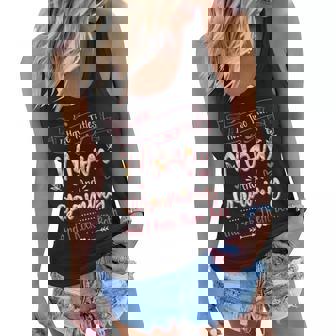 I Have Two Titles Mom And Grammy Mothers Day Gifts Women Flowy Tank - Thegiftio