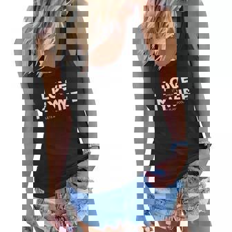 I Love It When My Wife Lets Me Play Pool Gift Billiards V2 Women Flowy Tank - Thegiftio