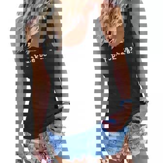 I Poke Bears Funny Sarcastic Bravery Women Flowy Tank | Mazezy