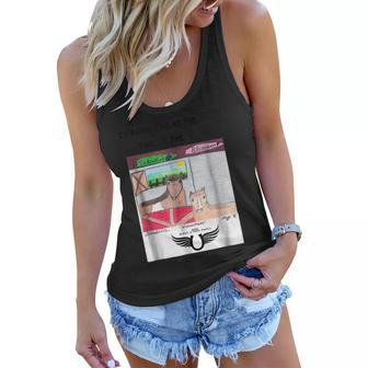Id Rather Be At The Stall Than At The Mall Horse Women Flowy Tank | Mazezy