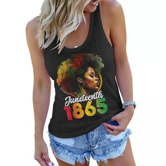 Junenth Is My Independence Day  Womens Black Pride  Women Flowy Tank