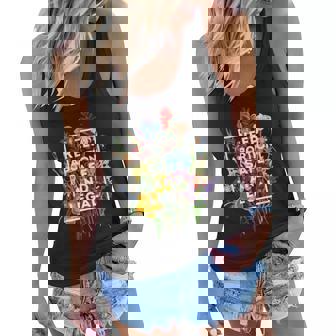 Keep Abortion Safe And Legal Floral Pro Choice Feminist Women Flowy Tank | Mazezy