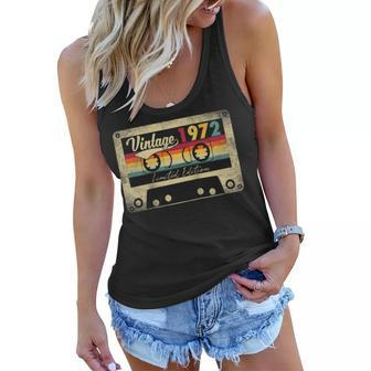 Limited Edition Vintage Best Of 1972 50Th Birthday Gift Women Flowy Tank - Seseable