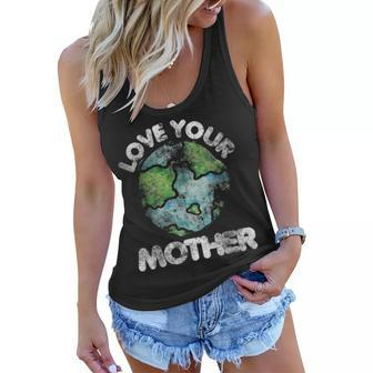 Love Your Mother Vintage Earth Day Women Flowy Tank | Seseable UK