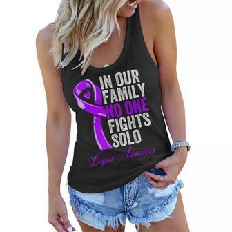 Lupus Health Support Family Women Lupus Awareness Women Flowy Tank | Mazezy