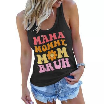 Ma Mama Mom Bruh Leopard Funny Mothers Day Women Mom Women Flowy Tank | Mazezy CA