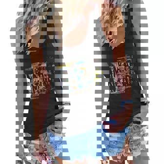 Make Art Not War Peace Graffiti Hippy Painting Women Flowy Tank - Thegiftio