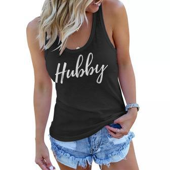 Mens Hubby Shirt Matching Hubby And Wifey Shirts Fathers Day Gift Women Flowy Tank | Mazezy